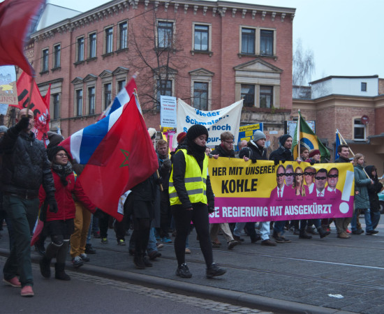 Rückblick auf die Hochschuldemo „Her mit der Kohle“