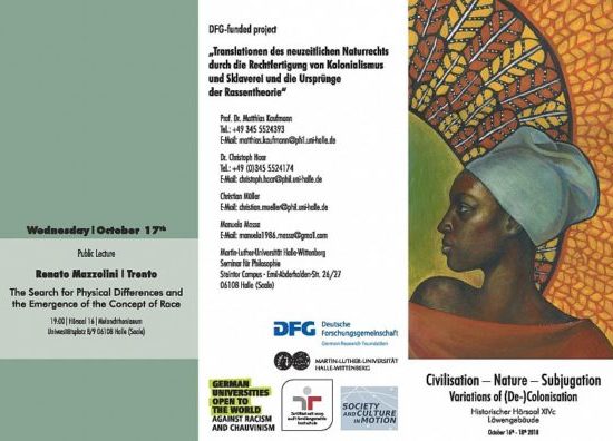 „Variations of (De-)Colonisation“ – eine Tagung an der Uni Halle