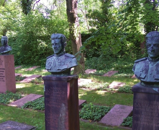 Das sowjetische Gräberfeld auf dem Südfriedhof