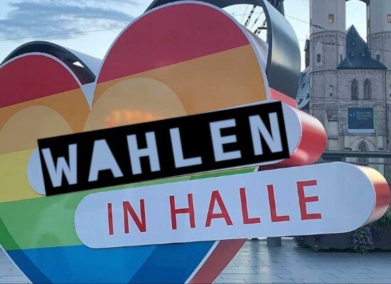 Widerhall: Kandidat*innen der  OB-Wahl in Halle im Gespräch